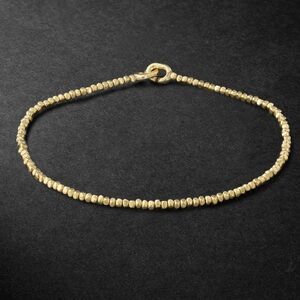 M.Cohen / MAOR Solid 18k Yellow Gold Noix Bracelet, Size S, BNWT